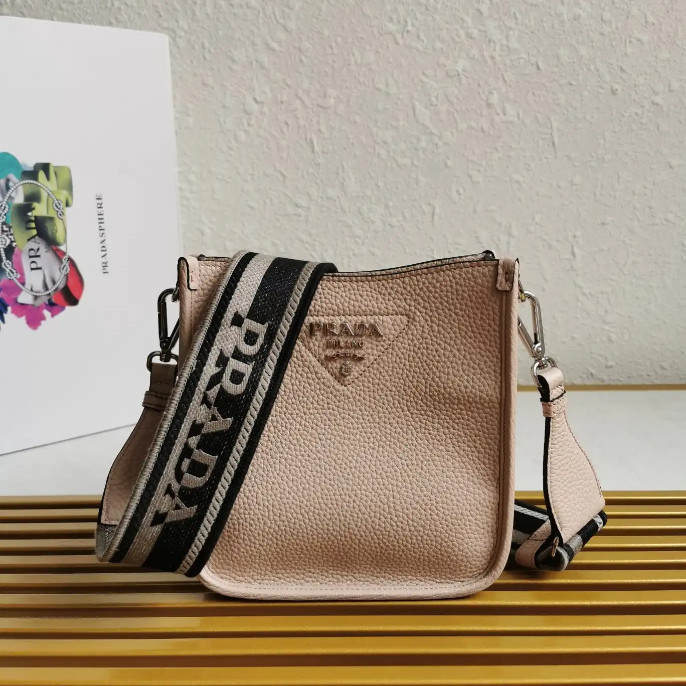 PRADA Leather mini shoulder bag 0130