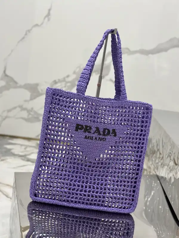 Tony Luxuries PRADA Crochet tote bag 0205