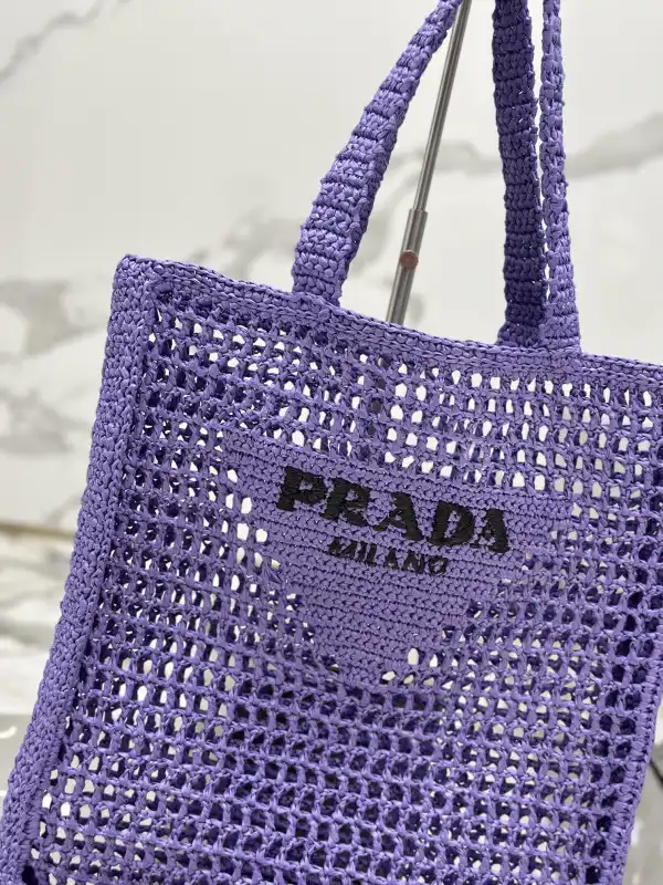 Tony Luxuries PRADA Crochet tote bag 0205