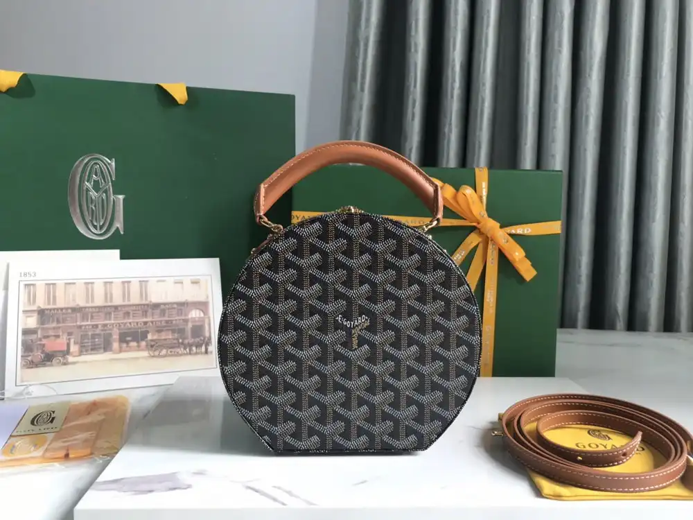 Tony Luxuries GOYARD The Alto Hatbox Trunk Bag 0204