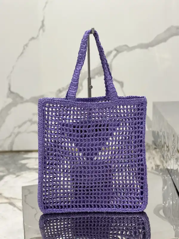 Tony Luxuries PRADA Crochet tote bag 0205