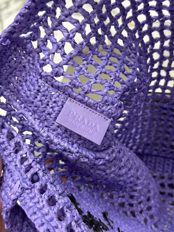 Tony Luxuries PRADA Crochet tote bag 0205