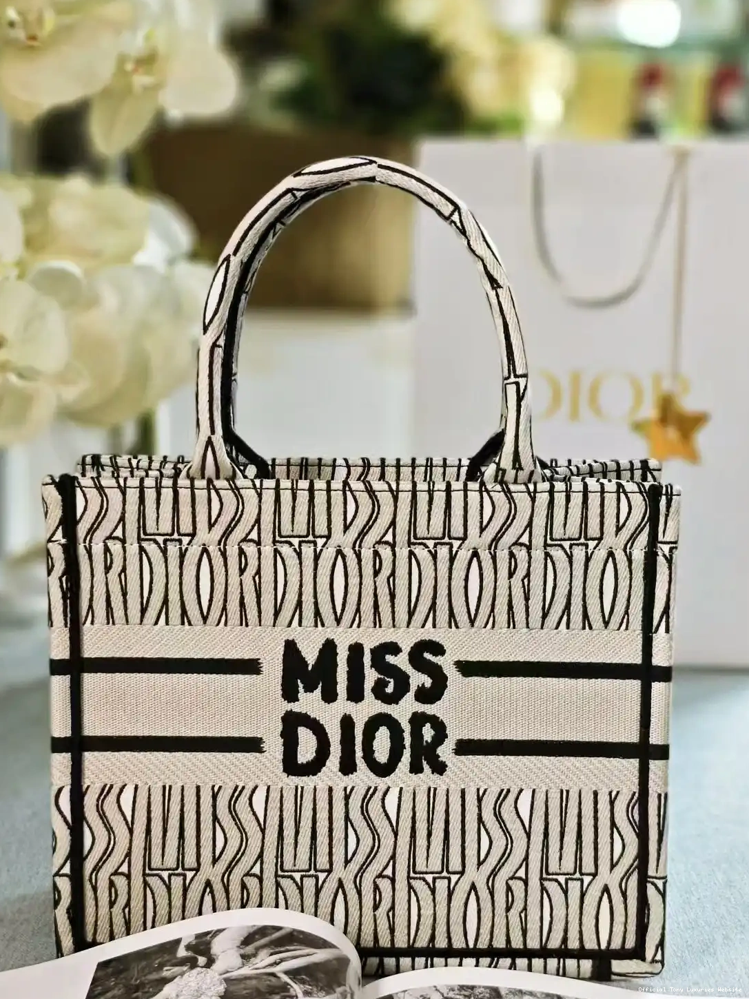 Tony Luxuries SMALL diro TOTE-26CM BOOK 0222